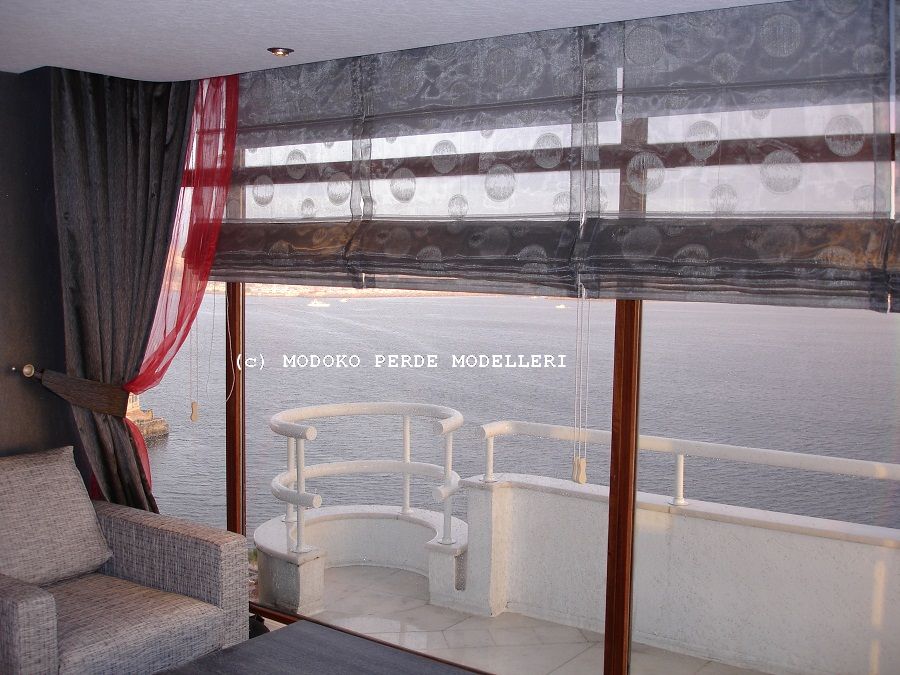 Roman Blinds  ( with double color Tulle and Upholstery Fund )- Resim 093.jpg